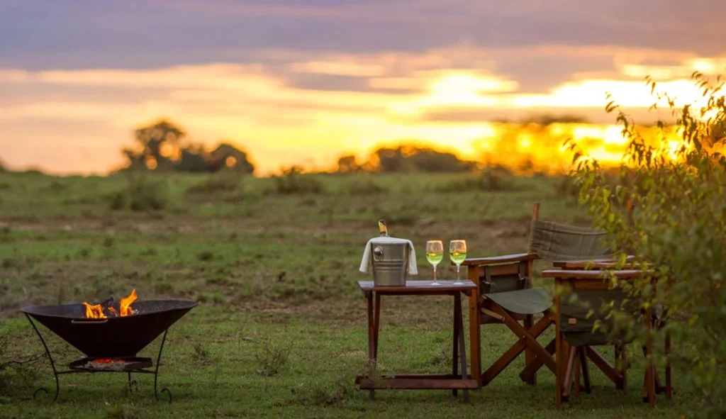 Sundowner in Kenya